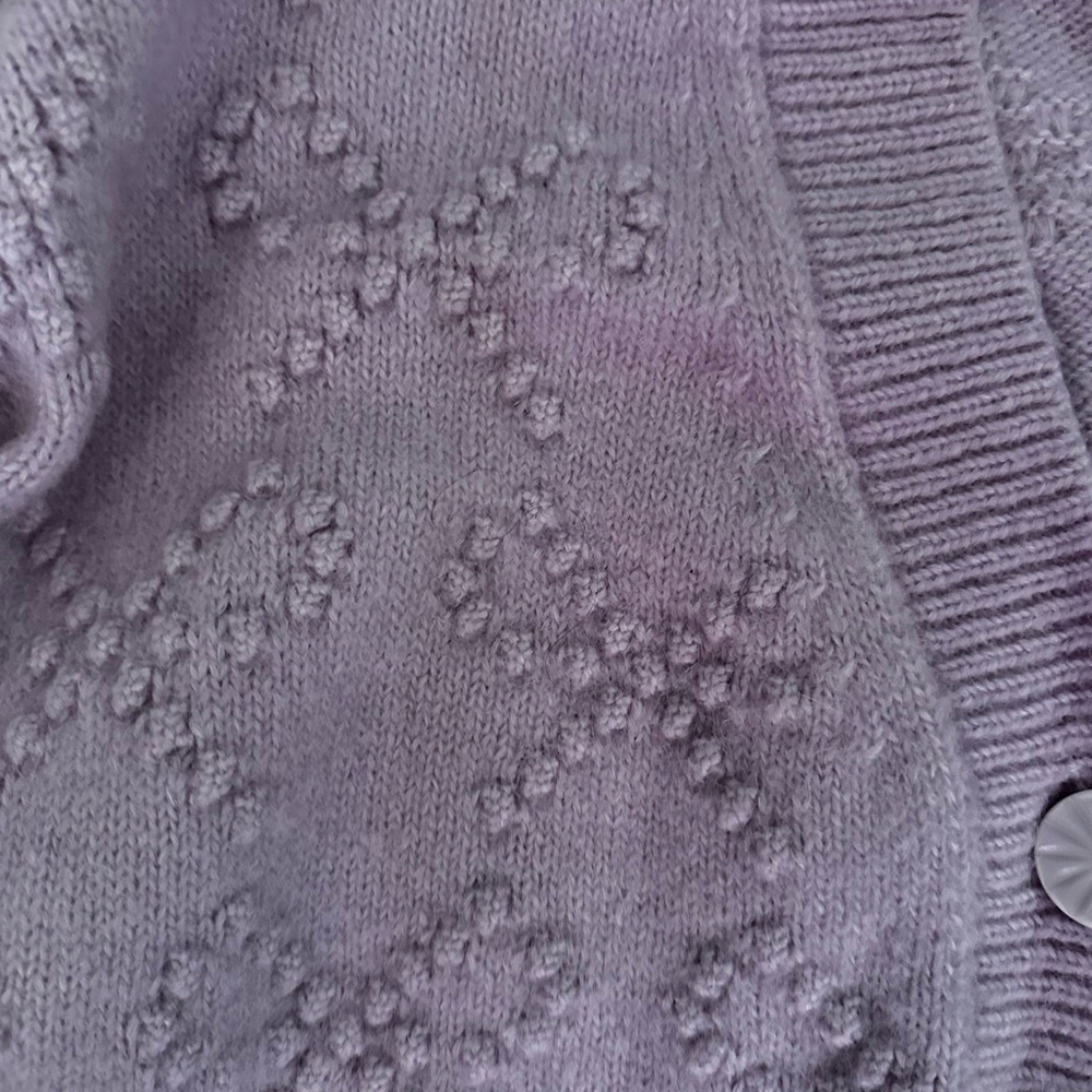 Needle & Thread Lilac Textured Cardigan - Picture 5 of 8
